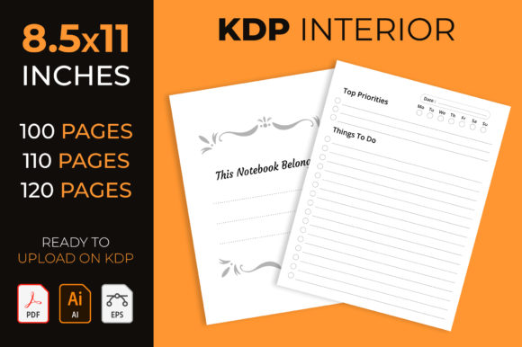 Daily to-Do List Notebook, KDP Interior: Selecting the Right Layout for Low-Content Success