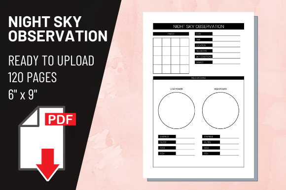 Elevating Low-Content Publishing with a Premium KDP Interior Night Sky Observation Template