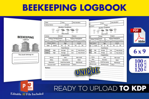 Evaluating the Beekeeping Logbook KDP Interior for Self-Publishing Success