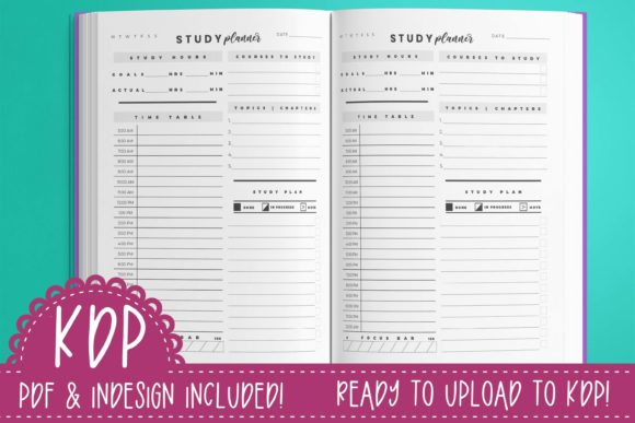 Evaluating the Student Planner Undated Template for KDP