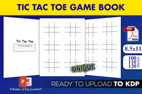 Evaluating the Tic Tac Toe X s O s Book KDP Interior for Self-Publishing