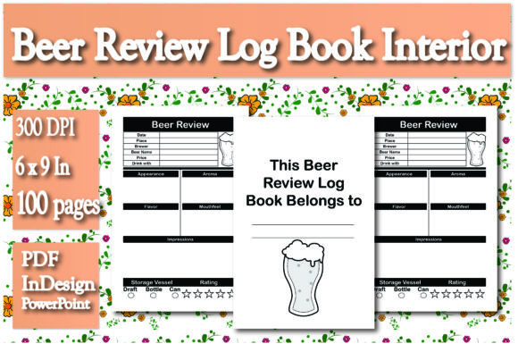 KDP Beer Review Log Book Interior: A Practical Resource for Publishers and Enthusiasts