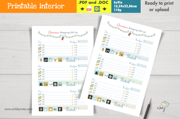 Strategic Holiday Planning: Optimizing Your Season with the Christmas Shopping Gift List Notebook