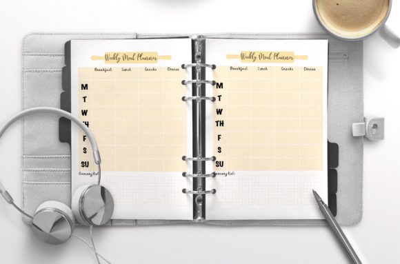 Weekly Meal Planner Peach: Organizing Nutrition with Warmth and Precision